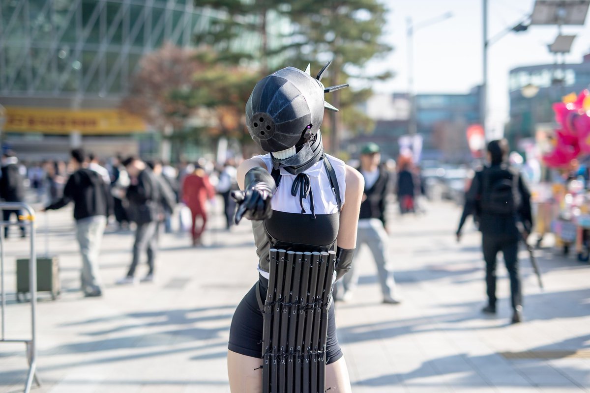 YaOhng210210's tweet image. #대코후기 #대구코믹월드 #체인소맨 #폭탄의악마 #레제
대구 코믹월드에서 만난 폭탄의악마
@cbiskhtt