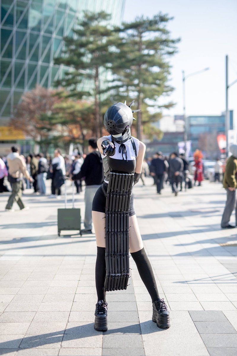 YaOhng210210's tweet image. #대코후기 #대구코믹월드 #체인소맨 #폭탄의악마 #레제
대구 코믹월드에서 만난 폭탄의악마
@cbiskhtt