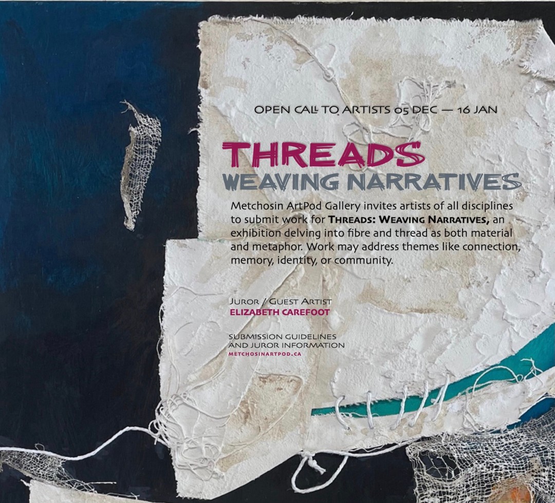 artcalls's tweet image. New #ArtCall THREADS: Weaving Narratives #callforentry apthreads.artcall.org #Artist Opportunity!
