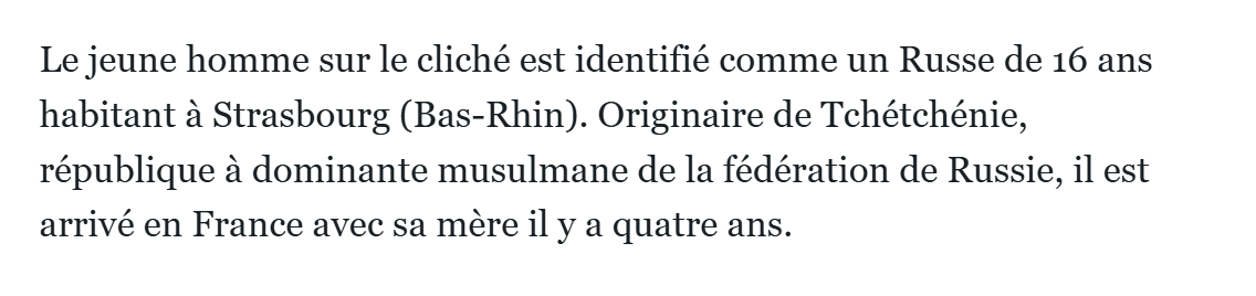 Pourquoi la France continue-t-elle à accueillir des familles tchétchènes radicalisées en 2021, un an après le meurtre de Samuel Paty, alors que la Tchétchénie n’est plus en situation de guerre ?
