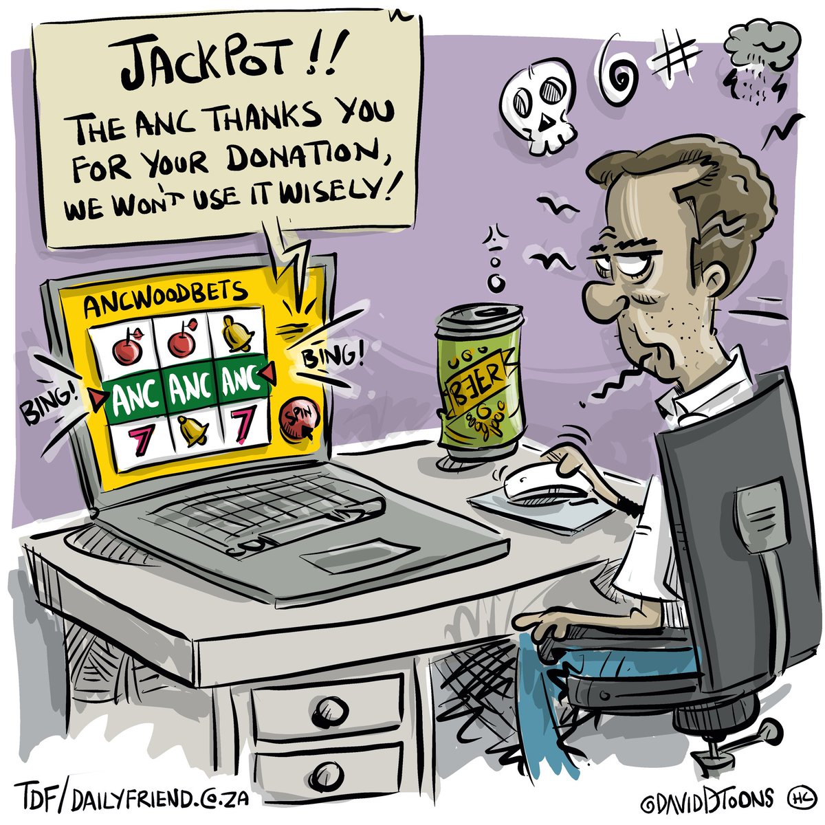 DavidDToons's tweet image. ANC Proposing a 20% Tax on Online Gambling. To protect the poor from gambling away their money. Sure that’s the reason??? 

@DailyFriendSA