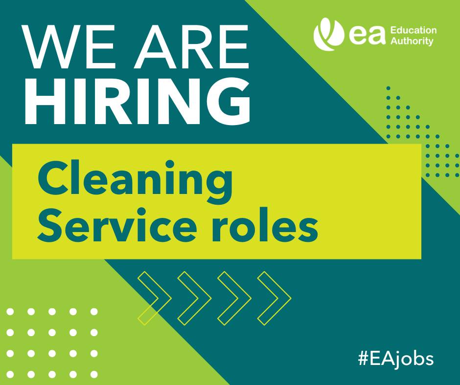 SaintMarysDerry's tweet photo. Mobile Cleaner (Locality North) x4 (Job Reference: 25006376)

Primary Locations: (Derry/Londonderry, Ballymena, Ballyclare, Crumlin, Newtownabbey, Carrickfergus &amp; Larne)  

To apply please click in the link below:
https://t.co/6dEYk4Fq9e https://t.co/9NuaBsWCJU