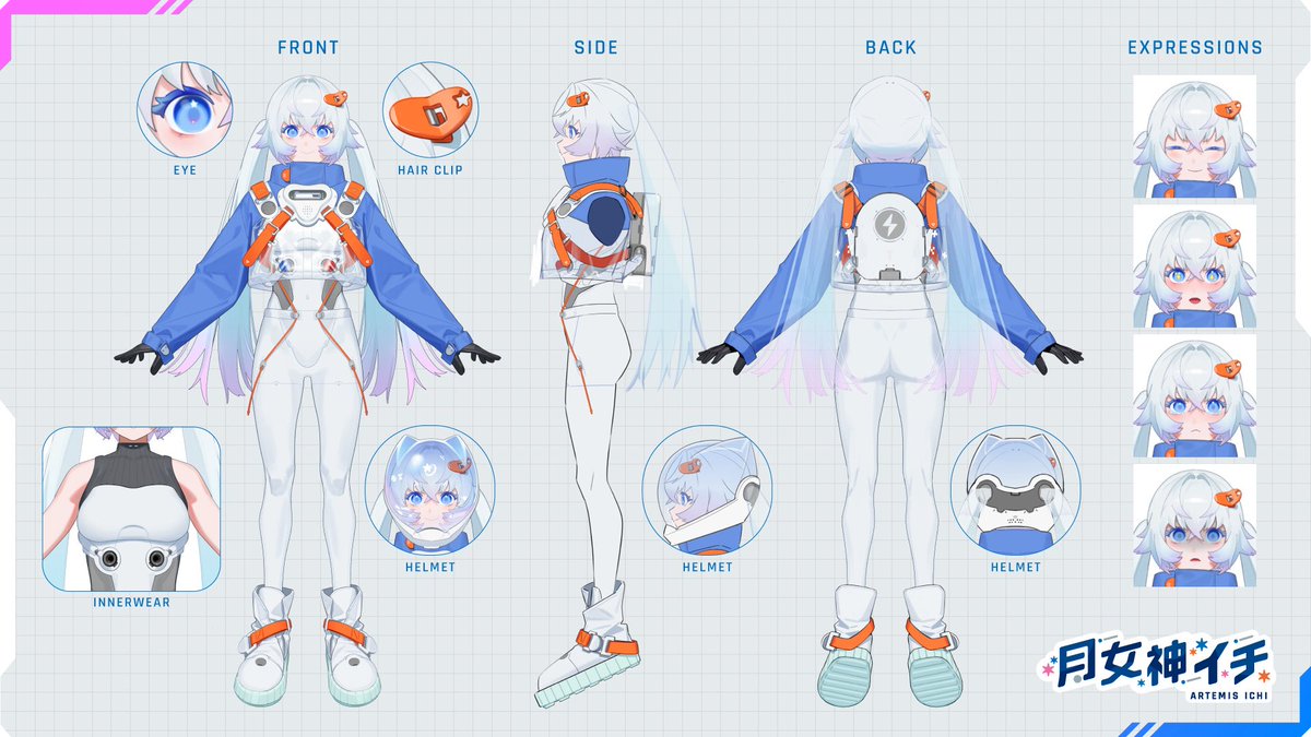 月女神イチ🌙🚀🧑🚀新人宇宙飛行士VTuber tweet media