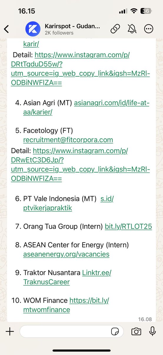 Job compile gue juga update rutin by WA Channel wak 🤞

Joinnya keisni whatsapp.com/channel/0029Vb…