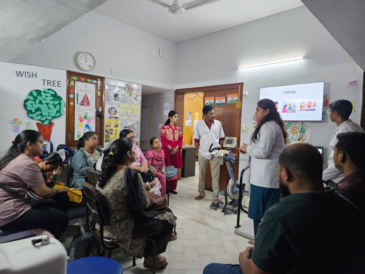 indiaheadinjury's tweet image. World OT Day celebration promoting awareness, inclusion &amp;amp; child well-being. Awareness sessions on Sensory &amp;amp; Reflex Integration and an interactive Sensory Group Therapy Session.
#OTDay #SensoryIntegration #InclusiveCare #CommunityAwareness #WellBeing #Rehab #KotakMutualFund