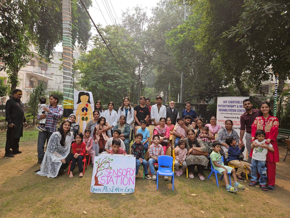 indiaheadinjury's tweet image. World OT Day celebration promoting awareness, inclusion &amp;amp; child well-being. Awareness sessions on Sensory &amp;amp; Reflex Integration and an interactive Sensory Group Therapy Session.
#OTDay #SensoryIntegration #InclusiveCare #CommunityAwareness #WellBeing #Rehab #KotakMutualFund