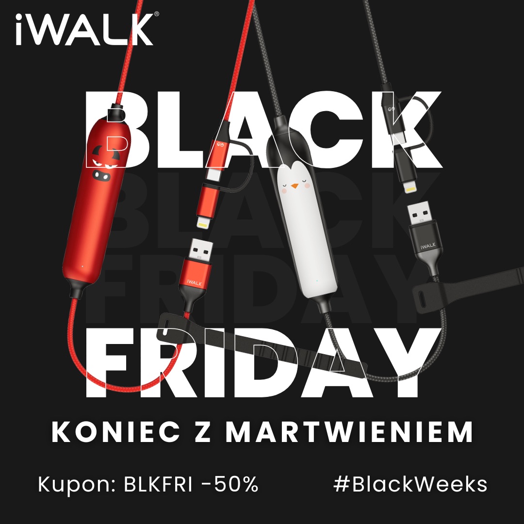 Podróż: cieszysz się chwilą czy szukasz ładowarki? ✈️🔌

Wybierz komfort. ✅

iWALK = bez kabli, bez gniazdek. 🔋

Kupon BLKFRI: -50% 🔥
→ iwalk.pl

#TravelTech #Wireless #iWALK