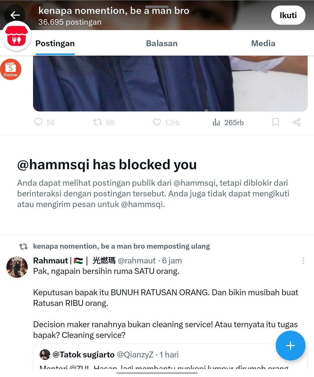 Masuk TL, liat twit ini melintas. Untuk pertama kali kembali terpicu kepoin keramaian TL. Lalu nyari dgn kata kunci "cookies". Ketemu.

Eh, kenapa kok diblokir? Apa pernah salah 3x berturut2 masukin pin e-banking?
Rasanya ga pernah interaksi sekalipun 🤣