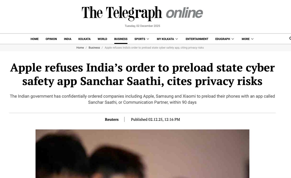 dhruv_rathee's tweet image. Good job Apple! 

Keep it up! 👍