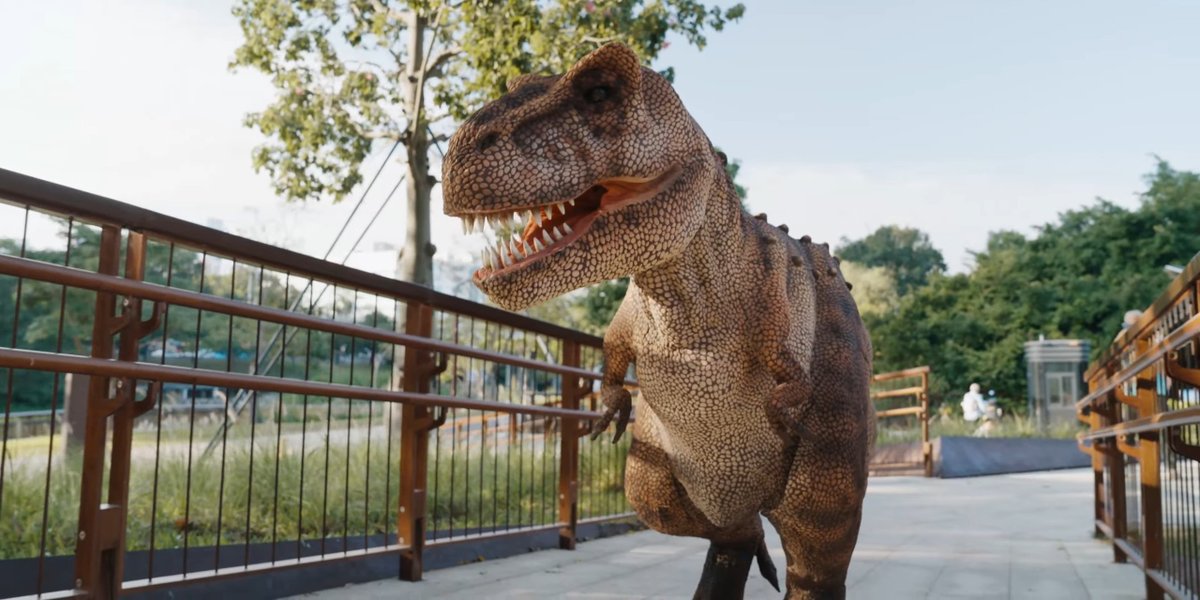 LifehackerRu's tweet image. В Китае представили робота-тираннозавра TRON1 со сменными «шкурами»

bit.ly/4pMhUWo