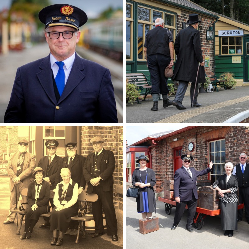 Our living history interpreters bring our railway history to life and transport visitors back to a simpler time. We're looking for people who relish dressing up in period costumes to take our visitors on a trip back in time to the early 1900's!
e.ashmore@wensleydalerailway.com
