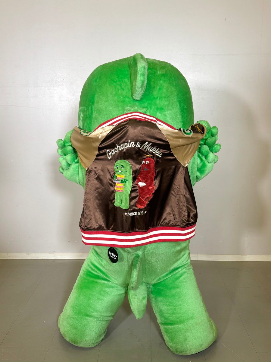 🍀商品情報🍀 ガチャピン・ムックのスカジャンが完成🎉 明日より開催