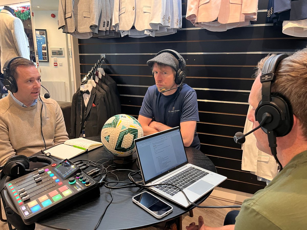 SE9E38: Mark Scanlon interview. We were live in Collar &amp; Cuff where League of Ireland Director Mark Scanlon joined us to reflect on 2025 season and look ahead to the plans for 2026.

Apple shorturl.at/7NtuG
Soundcloud shorturl.at/4Mj2r
Spotify shorturl.at/UrX9B