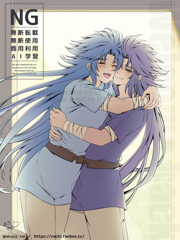 I’m back,Kanon. 
Welcome back,Saga!!