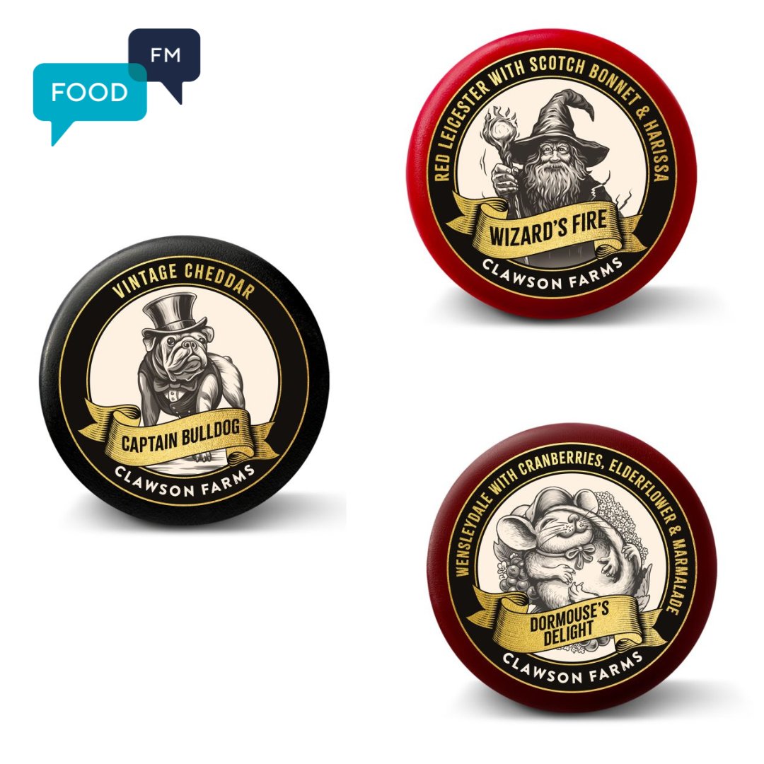 Clawson Farms in the heart of Leicestershire offer truckles to capture the essence of traditional British cheesemaking in every bite.

Stunningly presented, these are great gifts that won't break the bank.

clawsonfarms.co.uk/categories/wax…