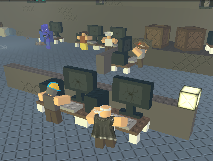 im crying bro everyone suddenly starts working 😭 and when someone isnt glued to the computer they got smacked by harken