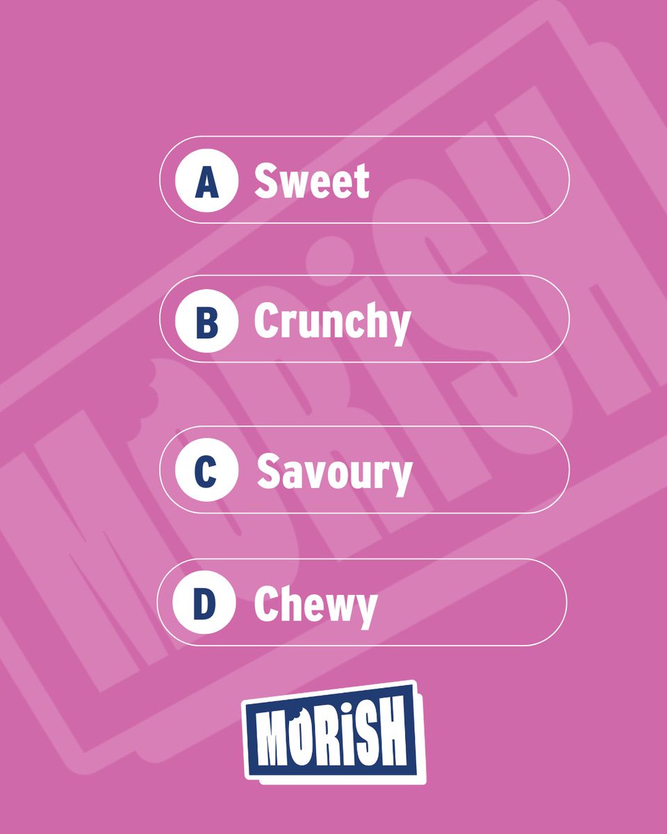 MorishSnacks's tweet image. Cosy season is in full swing so tell us…
are you team sweet or savoury during the holidays? ⬇️

And while you’re here… snacks with benefits are coming soon 👀
💌 Sign up for 20% off when we launch!

morishsnacks.co.uk

#funsnacks #guiltfreesnacking #healthysnacking
