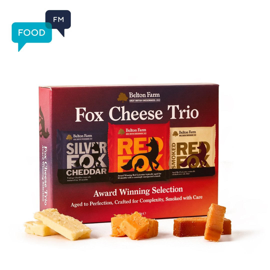 Belton Farm are British cheesemakers dedicated to crafting exceptional cheese with distinctive taste and depth of flavour. We love this gift box featuring 100g portions of Silver Fox, Red Fox &amp; Smoked Red Fox

beltonfarm.co.uk/shop/