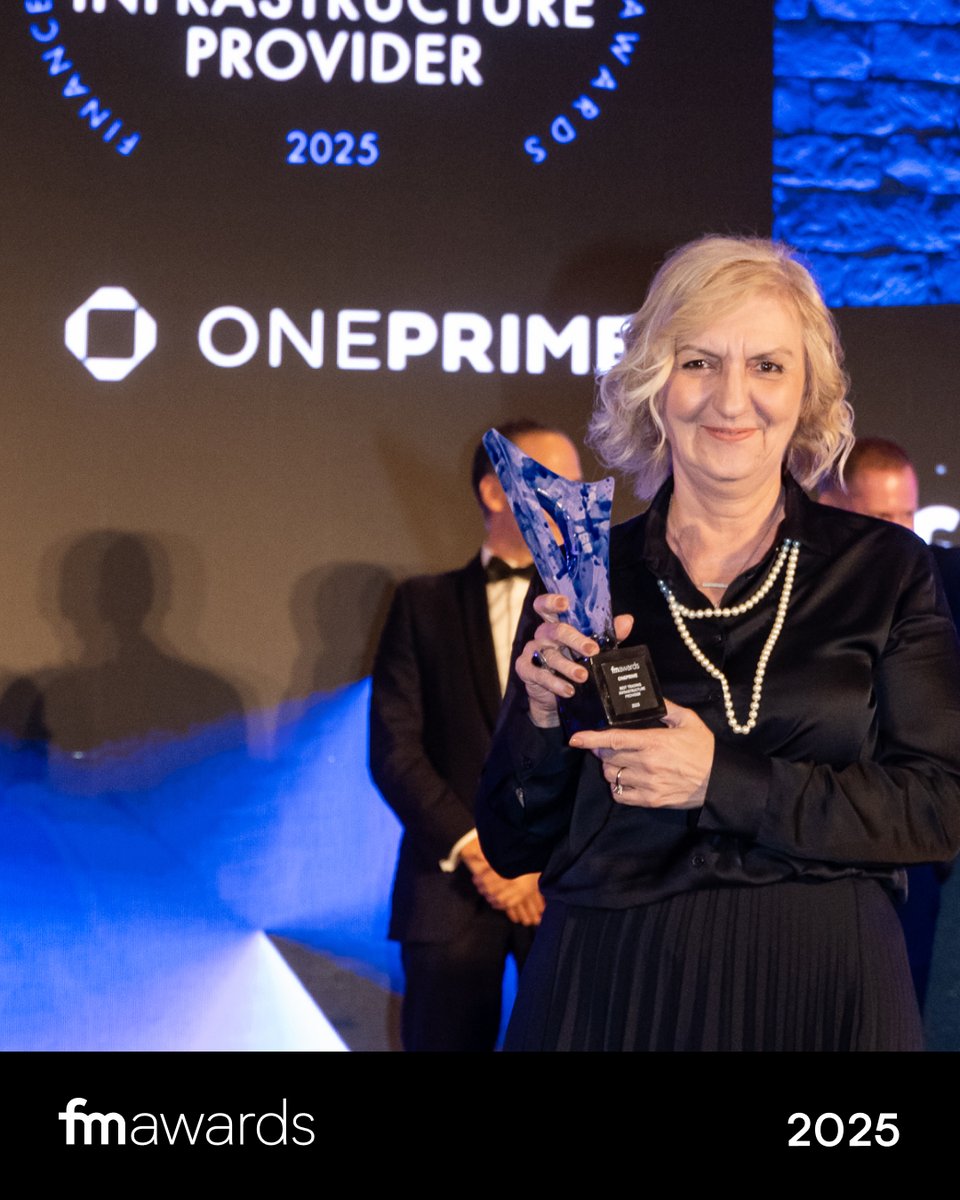 financemagnates's tweet image. 🏆 OnePrime: Best Trading Infrastructure 2025!
Honoured at the Finance Magnates Awards for a fast, stable, and secure tech stack setting the benchmark in trading.
#OnePrime #FMAwards #TradingTech