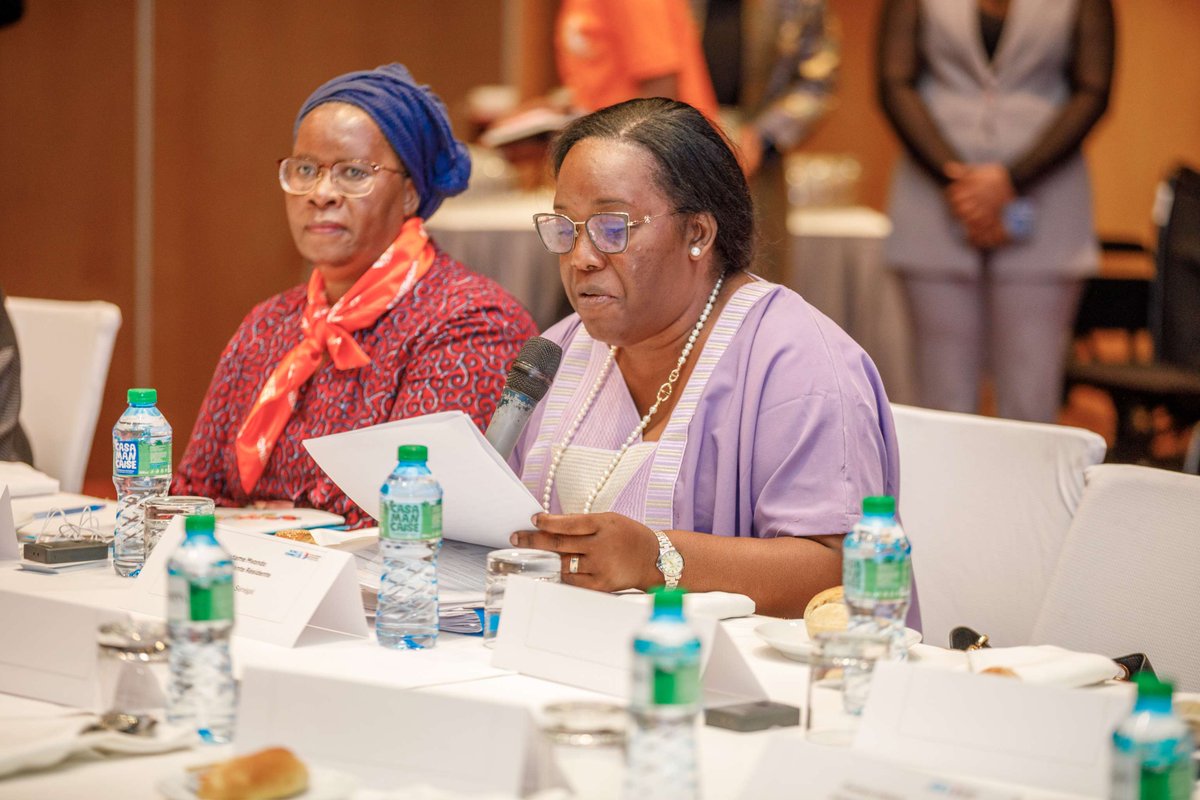 As part of her first day of official visit to Senegal, the Deputy Executive Director of UN Women joined a high-level lunch with key development partners and funders, including ambassadors, cooperation agencies, multilateral institutions, and regional organizations.