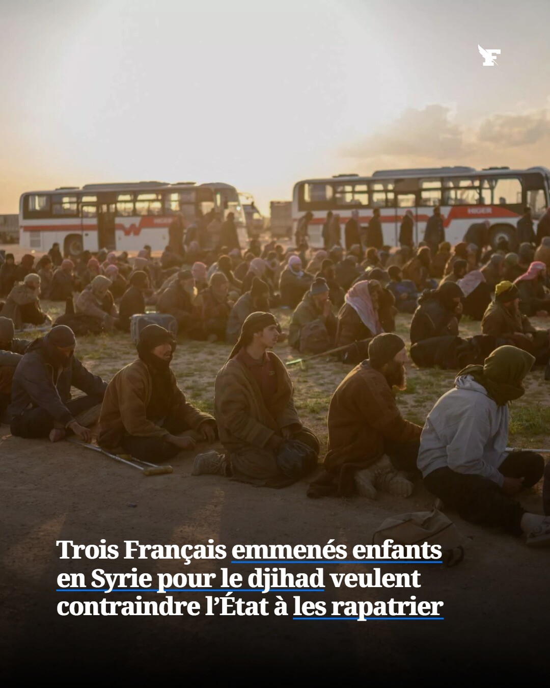 Leurs demandes de rapatriement ont été rejetées en 2024 par le ministère des Affaires étrangères français. →