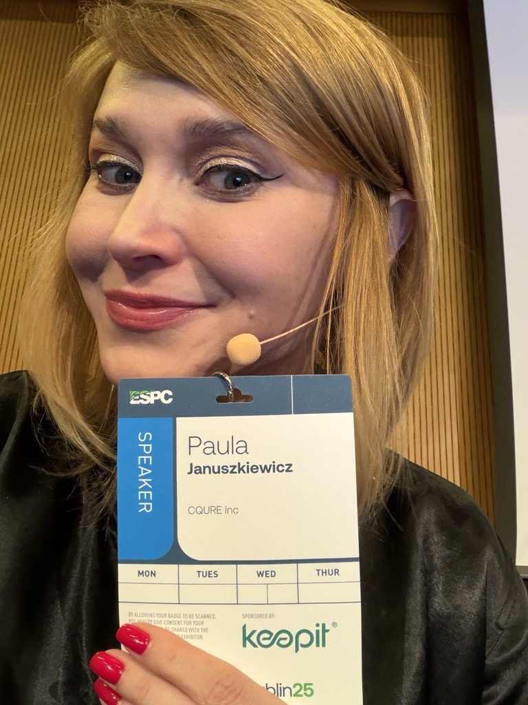 CQUREAcademy's tweet image. Live from @ESPC_Community Dublin! 🇮🇪
Our CEO @PaulaCqure is on the main stage with @jeffteper, @jteevan, @heddamaven, @Karuana, and @rafaldotnet.

Ready to share the hacker&apos;s perspective on 2025 cybersecurity priorities!

#ESPC #ESPC2025 #Cybersecurity