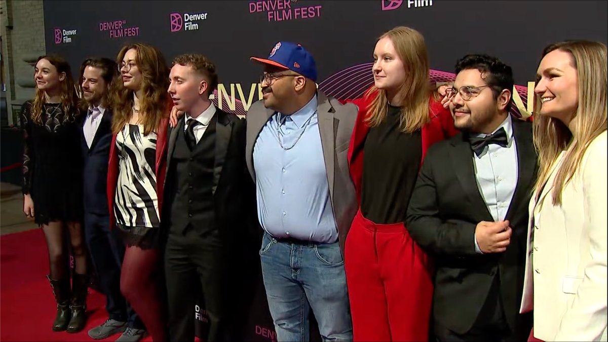 BestHuggsInTown's tweet photo. We were on CBS Colorado, walking the red carpet for the premiere of "Elway" and to celebrate Lucy Liu at the 48th Annual Denver Film Festival. https://t.co/wbIiFPq4Ut https://t.co/7uX9mj4oHP