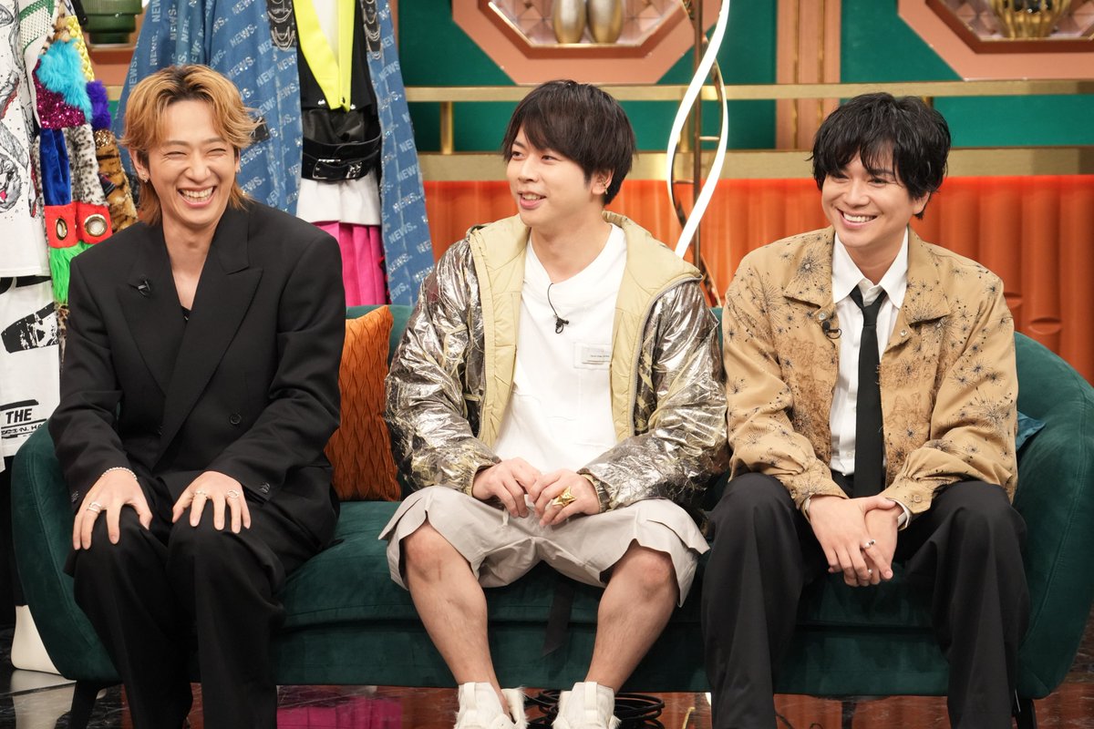 増田貴久 #NEWS #加藤シゲアキ #小山慶一郎