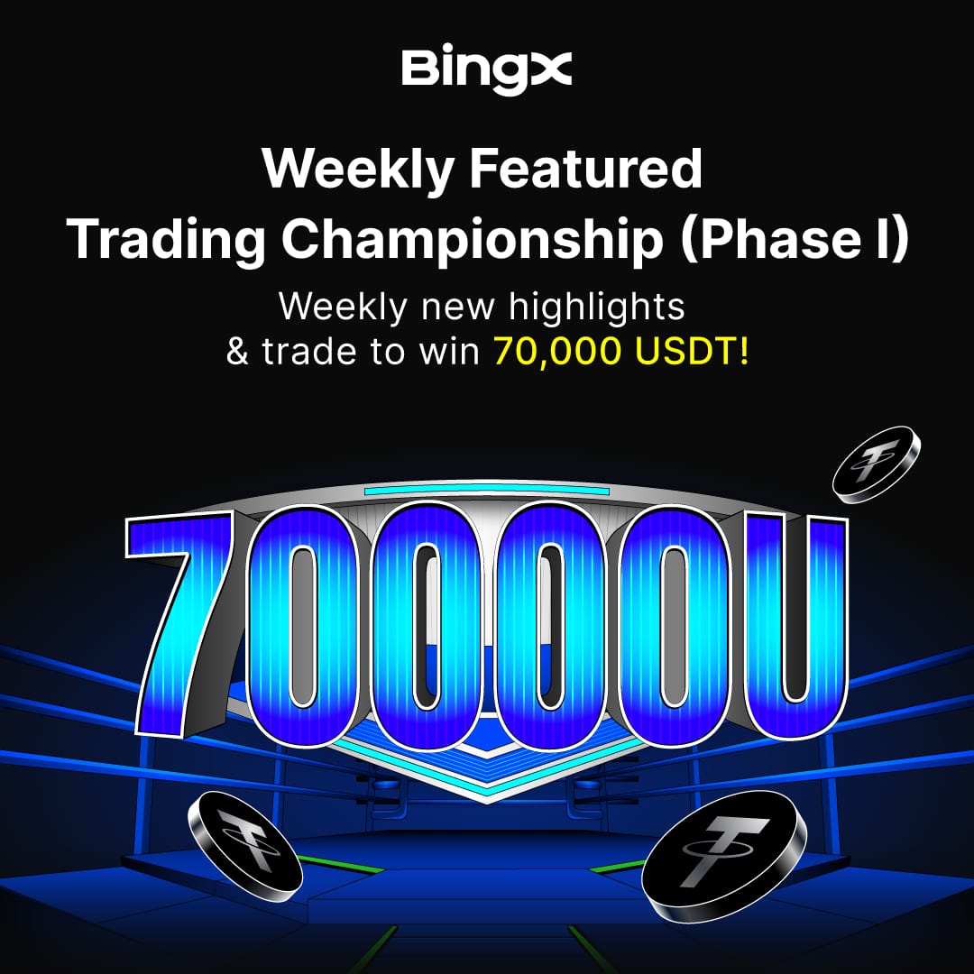 FrancoWelbeck's tweet image. This BingX championship is funny cause I came to trade a little and now I’m calculating how to go up the leaderboard like it’s exam week. 
I mean, the multiple prize tiers, 70K $USDT total rewards and even low-volume ranks still get paid?? 

#BingX #TradingEvent #CryptoFun $RLS