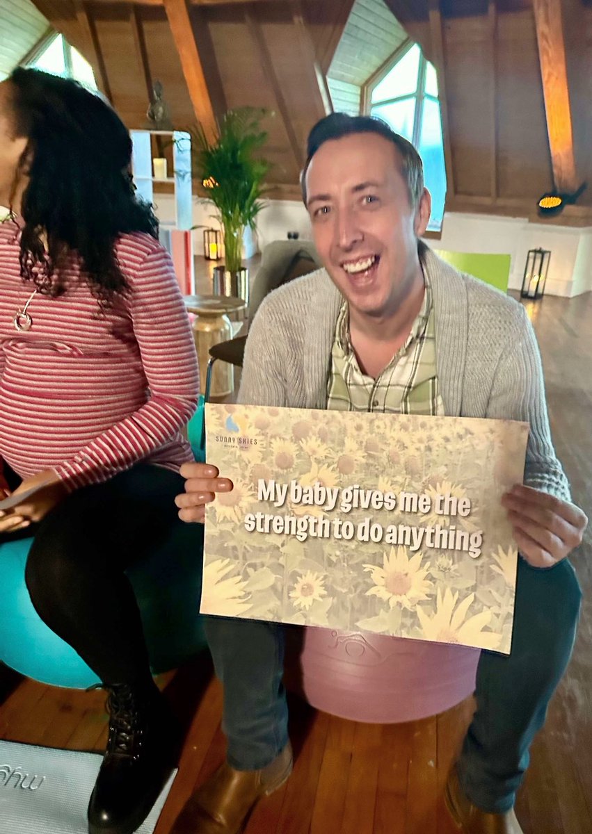 If you happened to watch last nights episode of #ShakespeareandHathaway on U&amp;Alibi you may have seen I was preparing myself for Fatherhood attending some birthing classes. I shocked myself to! Who’s the Daddy? 🤣🤣 #daddyissues #acting #DoctorWho