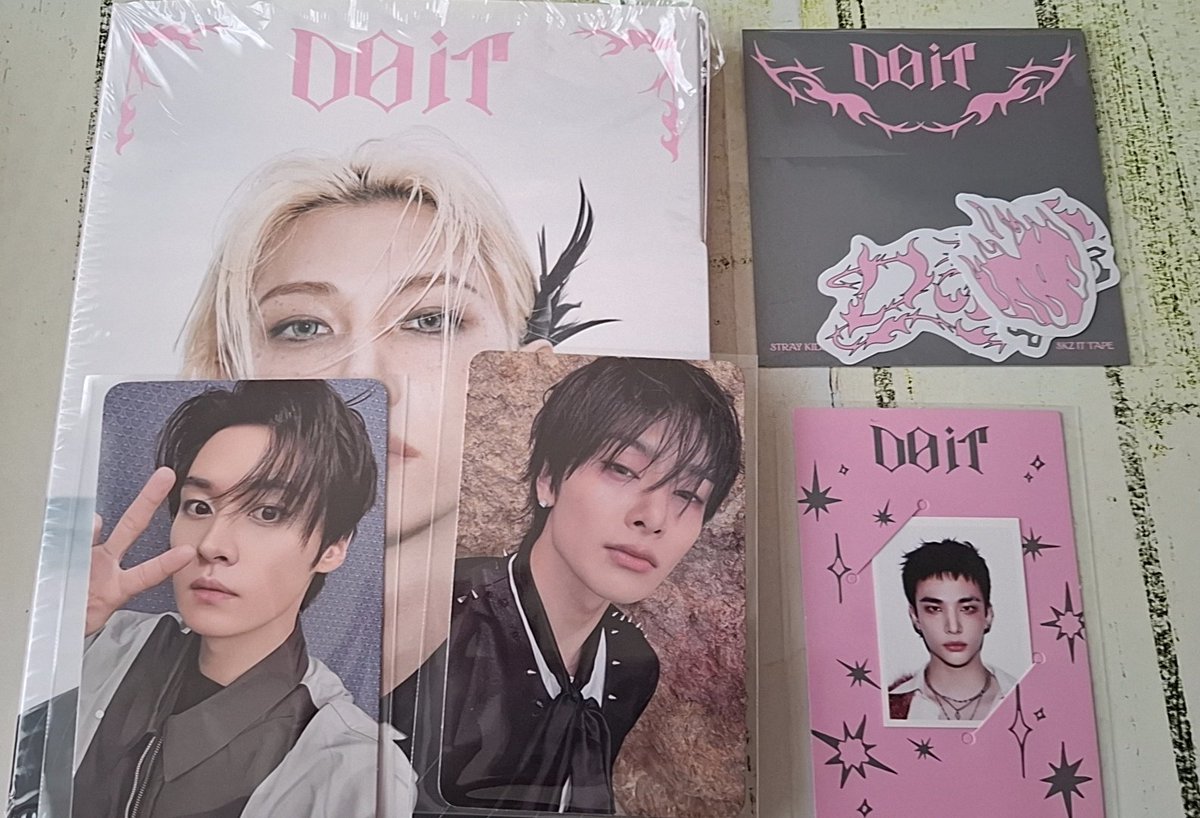 🇰🇷からDO IT② aladin特典付きaccordion ver 到着 🌊背景 …やっぱり