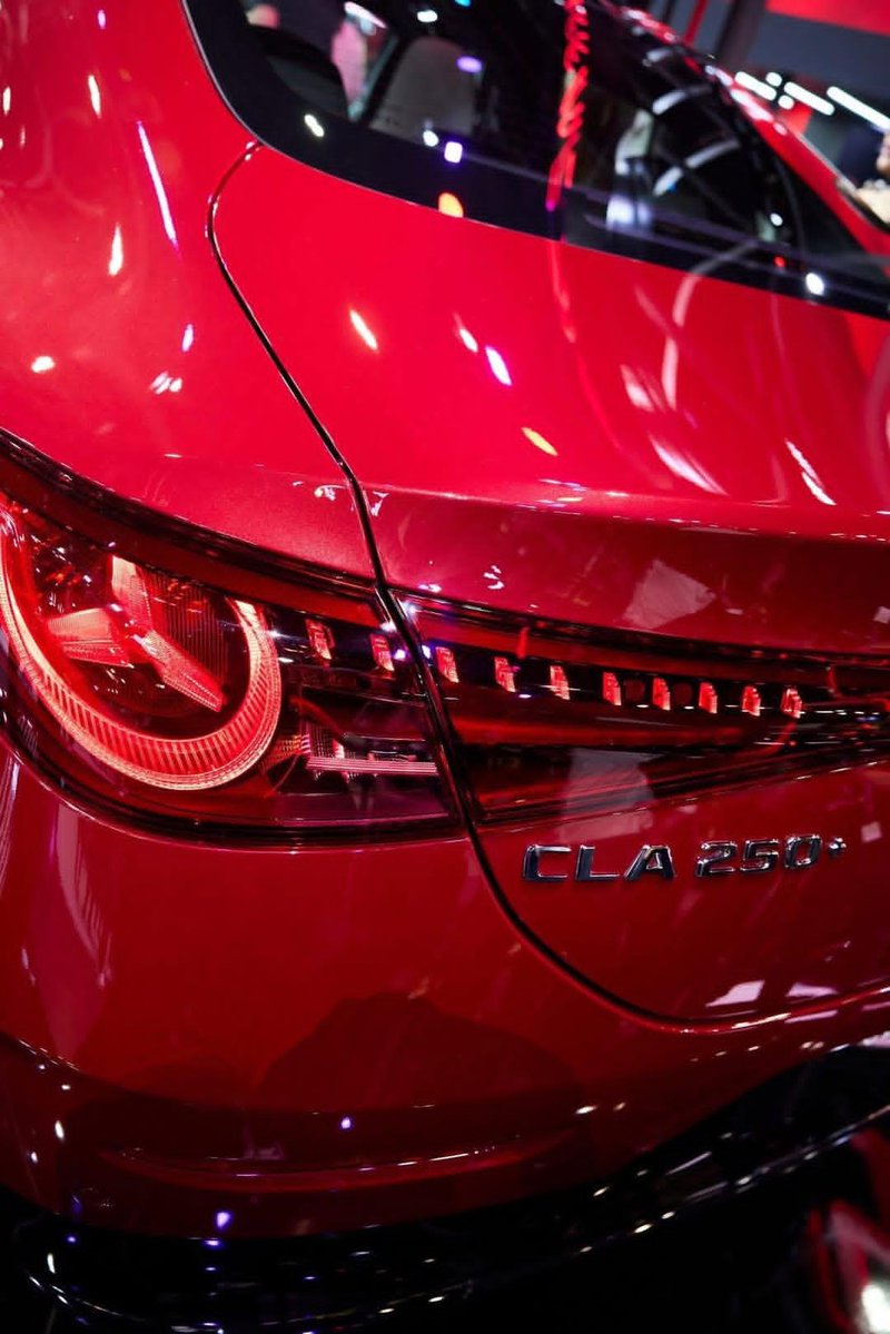 New Mercedes-Benz CLA sedan, which has both fully electric and mild-hybrid powertrain options for the 2025 and 2026 model years.