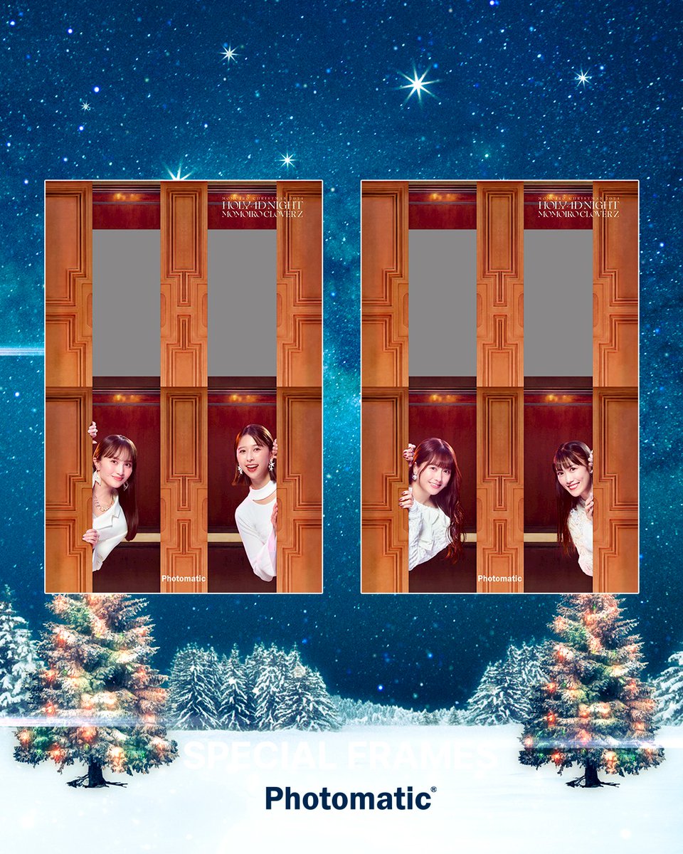 Photomatic に📸 #ももクロ フレーム登場❣️ ＼ #ももクリ2024 仕様の