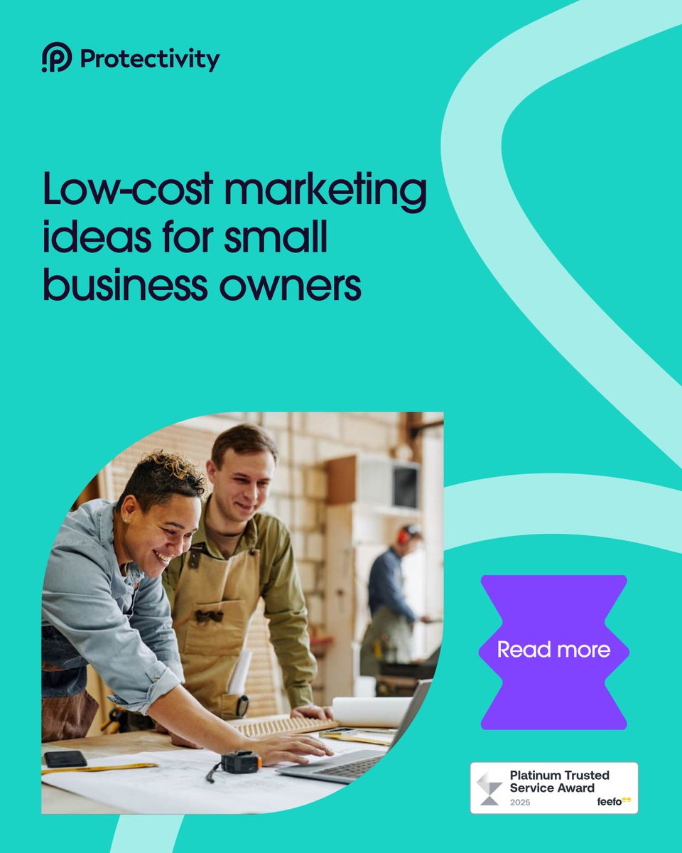 Protectivity's tweet image. Need big impact on a small budget? Explore practical low cost marketing ideas that help your business stand out, attract new customers, and build momentum without stretching your spend. Smart strategies can take you further than you think.

protectivity.com/knowledge-cent…