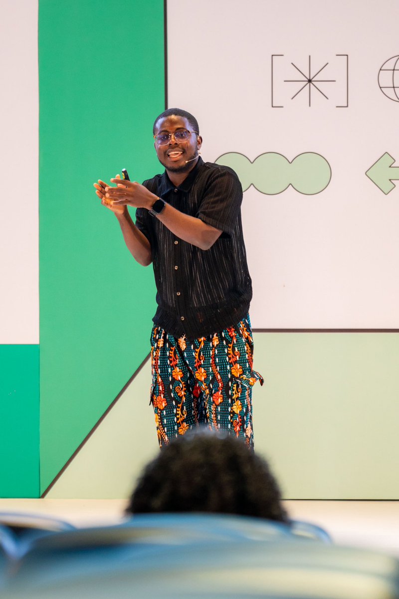 gdglagos's tweet image. We are very grateful to have had @Geektutor as a speaker - three times in five days! - at #devfestlagos25 

He delivered the highly anticipated keynote on the Student Edition day, an Unconference session on the Pro day, and a detailed workshop on the AI and Cloud day. 

We look…