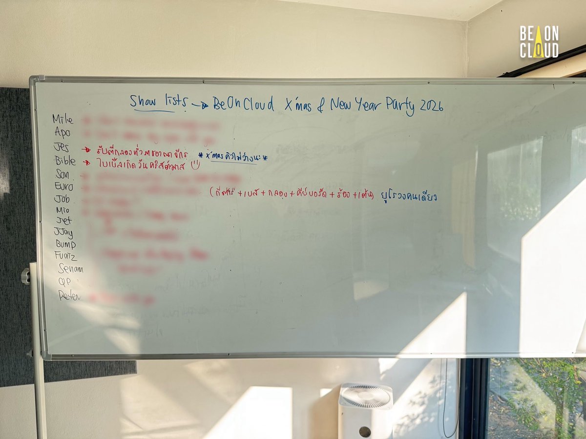 beoncloud_th's tweet image. Oops! หลุดจากห้องประชุมโชว์นักแสดงงานประจำปี 70s BABY 🪩🎶🎄 BeOnCloud X&apos;mas &amp;amp; New Year Party 2026 🥂✨ แฟน ๆ อยากเห็นใครจะทำอะไรกันบ้างน้าาาา 🤭

🥳 27 December 2025 | 6.00 PM (GMT+7) at Union Hall
🎫 Ticket available at Thaiticketmajor

#BeOnCloudXmasNewYearParty
