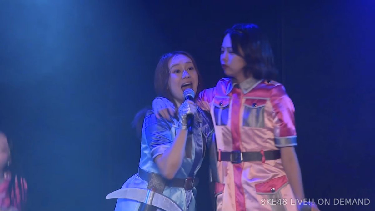 本日の主役とバズってる人。キスをもらったり
#SKE48 #松本慈子 #荒野姫楓 
#シアターの女神 
#松本慈子生誕祭2025