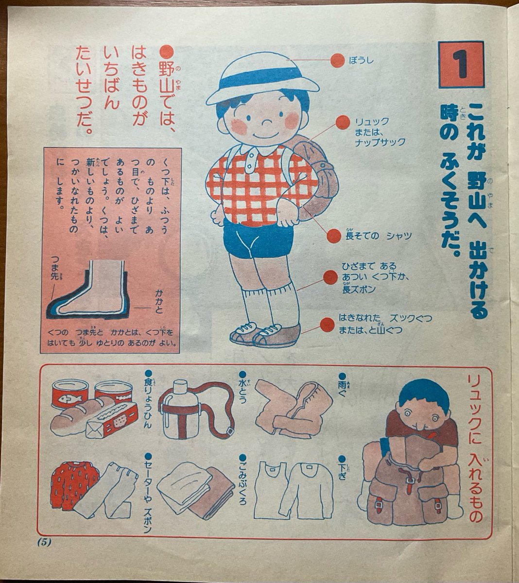 class5probes's tweet photo. ディテールほぼなく外形だけまで簡略化されながら何故か感じる胴体まわりの柔らかみと手指演技の妙にただならぬものを感じて1981年の学習二年生の付録を買ったらこの画は中島潔さんだった、こういう顔も描かれる人だったの！？そうあの、ヨレヨレの服の着崩れた隙間から中身を感じさせる作風のあの人ね https://t.co/DPYx8bteQ7