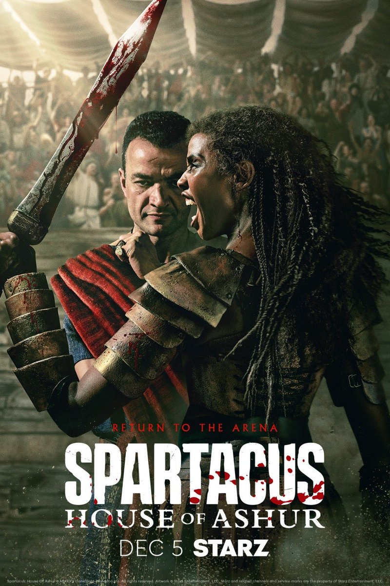 etginlik's tweet photo. Yeni Spartacus dizisi Spartacus: House of Ashur, 5 Aralık günü yayına başlayacak. https://t.co/5hLEBFRM15