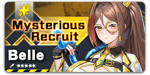 Mysterious Recruit - Belle
[Event Time] Dec 3rd 00:00 - Dec 24th 06:00 (UTC+0)

During the event, the chance of Recruiting Member Belle in the Belle Mysterious Recruitment is greatly increased!
#ArkReCode #EROLABS