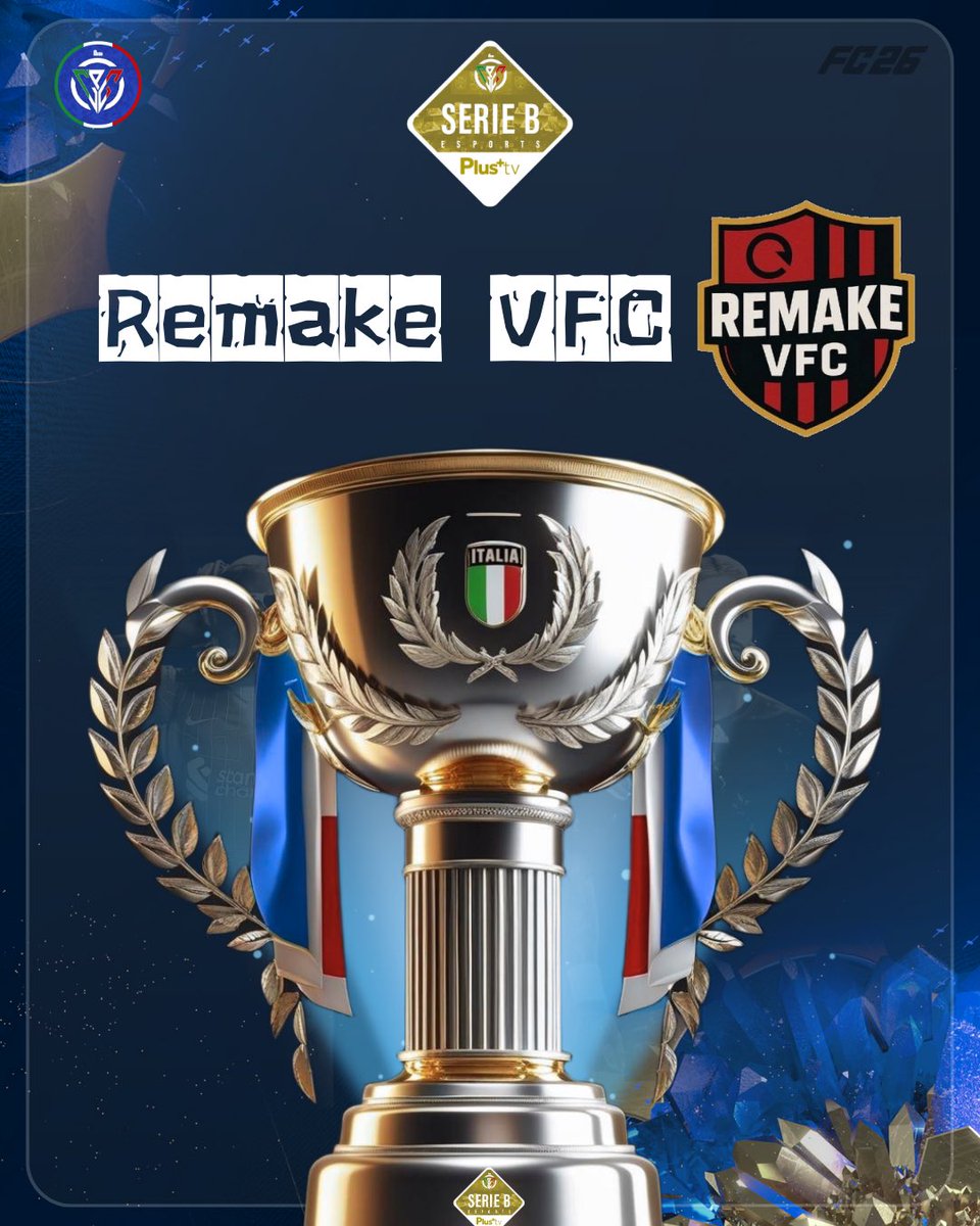🏆I <a href="/RemakeVFC/">𝗠𝗮𝗻𝗼𝘂 🇧🇪</a> sono i nuovi dominatori della Serie B di CPG ITALIA!
Hanno riscritto il loro percorso, trasformando ogni sfida in forza e ogni partita in un passo verso la vetta.
Oggi conquistano il titolo e si preparano a salire ancora più in alto.
Una stagione da veri guerrieri.