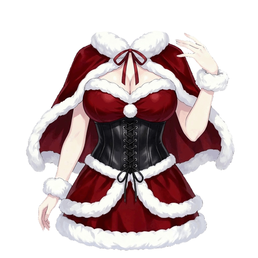 chaghanso's tweet photo. [무료 VTuber 자료] 
산타걸 VER.2 VTuber 의상 
사용 조건 없음!! 
가공도 마음껏 가능!! 
겨울과 어울리는 폭신하고 따뜻한 의상을 만들려고 목표 했습니다. 
꼭 사용해 보세요! 
사용하실 때 리트윗 해주시면 정말 감사하겠습니다! #VTuberAssets https://t.co/6U8zHHjJRm