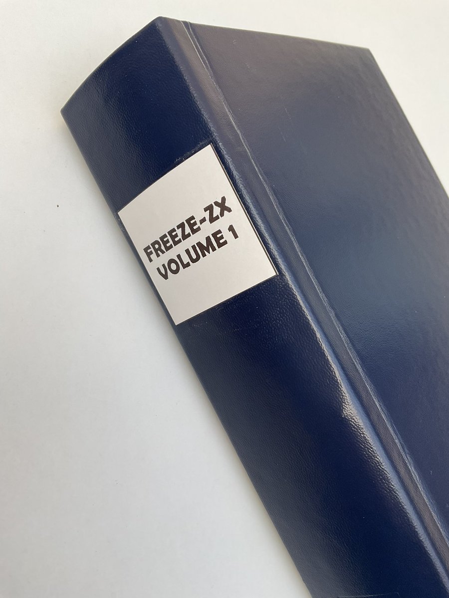 Now that I have 2 issues of FREEZE-ZX, I may as well start one of