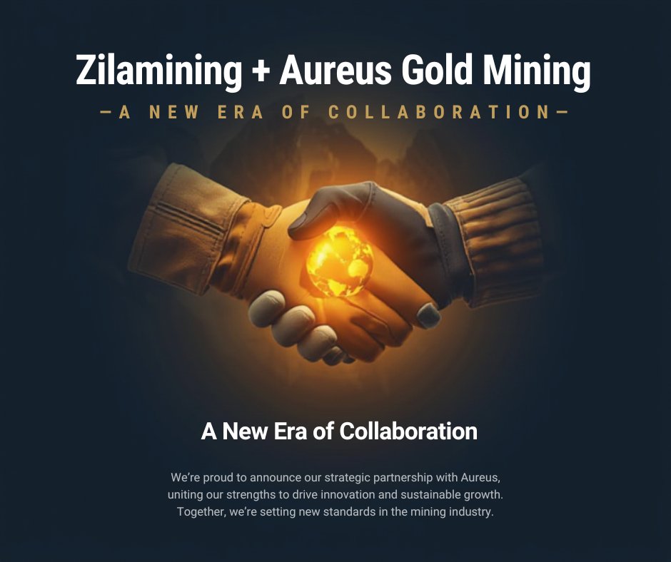 📢 Official Partnership Announcement: Zilamining &amp; Auraus

Zilamining is pleased to announce a strategic partnership with Auraus, marking a significant step forward in our mission to build a more transparent &amp; sustainable future for gold mining and real-world asset   integration.