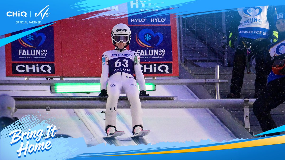 GlobalCHiQ's tweet image. The hill was on fire tonight, with athletes pushing higher and faster on every jump. ❄️🔥 Pure focus, pure courage, pure FIS energy from start to finish. 
Proud to witness another unforgettable moment on the world stage. ⛷️✨ 

#BringItHome #CHiQ #SmartWithStyle #FIS #SkiJumping