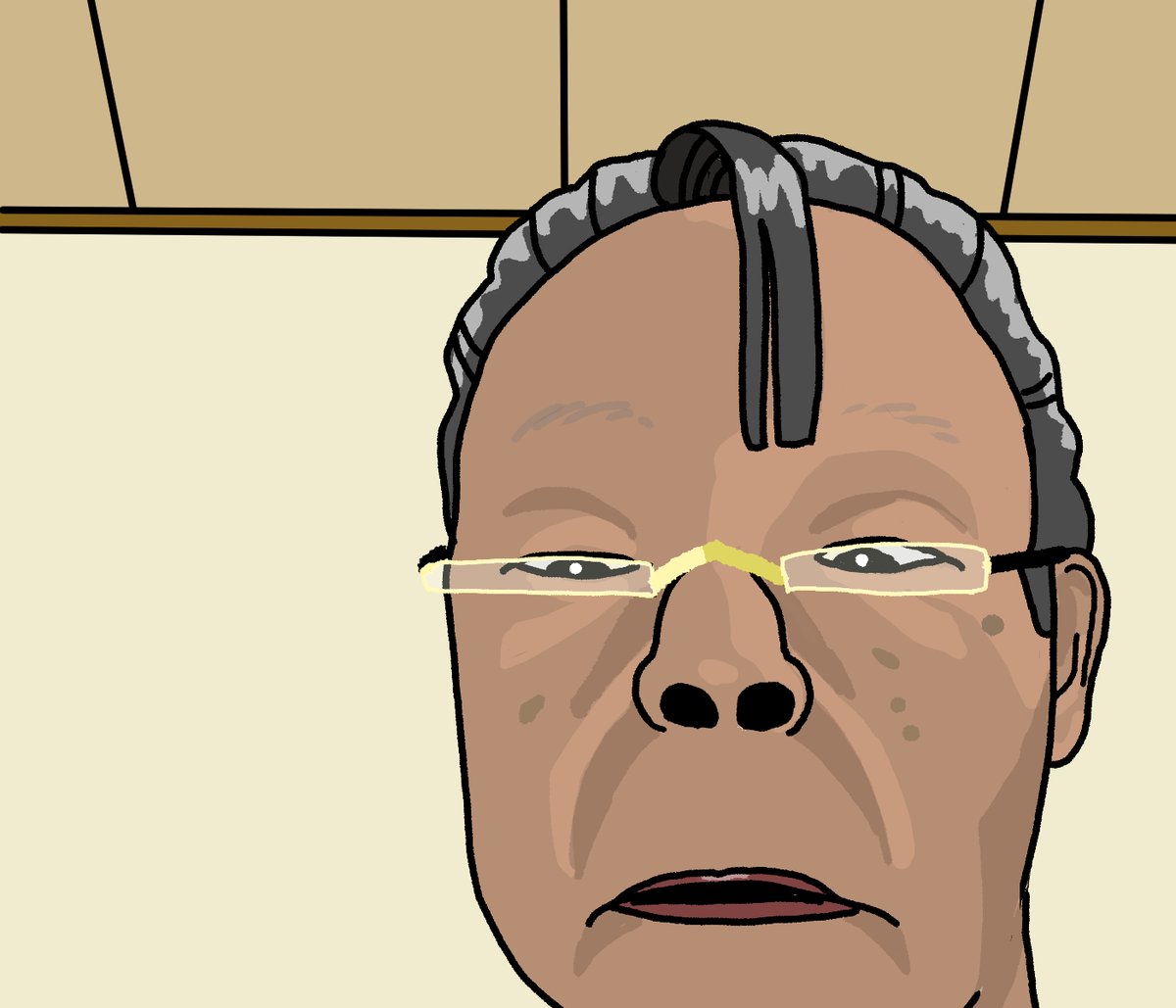 いつかのマダム(*´ω｀) #支援 #似顔絵 #イラスト #portrait