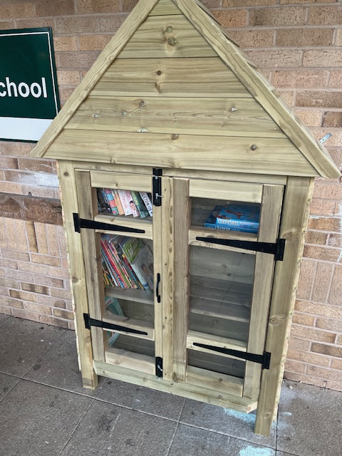 Introducing our brand-new Reading Book Swap Shed! 🤩 Bring a finished book and swap it for a fresh read. Happy reading! 📚