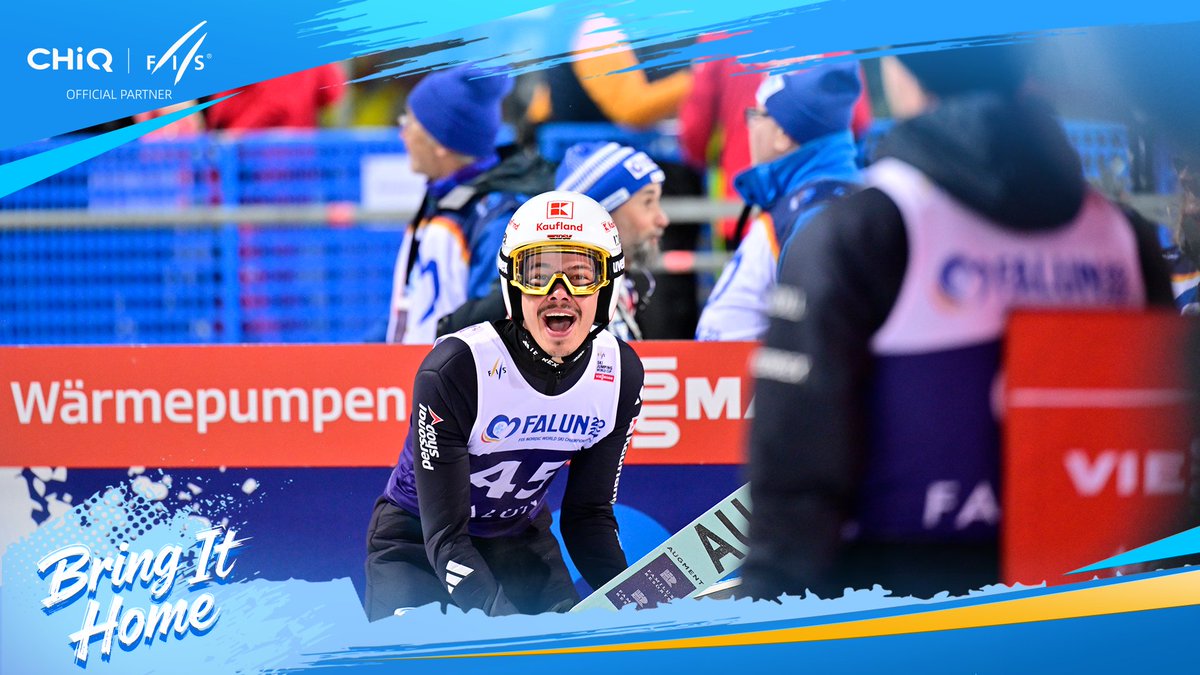GlobalCHiQ's tweet image. The hill was on fire tonight, with athletes pushing higher and faster on every jump. ❄️🔥 Pure focus, pure courage, pure FIS energy from start to finish. 
Proud to witness another unforgettable moment on the world stage. ⛷️✨ 

#BringItHome #CHiQ #SmartWithStyle #FIS #SkiJumping
