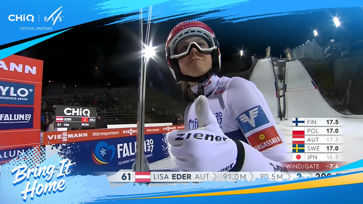 GlobalCHiQ's tweet image. The hill was on fire tonight, with athletes pushing higher and faster on every jump. ❄️🔥 Pure focus, pure courage, pure FIS energy from start to finish. 
Proud to witness another unforgettable moment on the world stage. ⛷️✨ 

#BringItHome #CHiQ #SmartWithStyle #FIS #SkiJumping