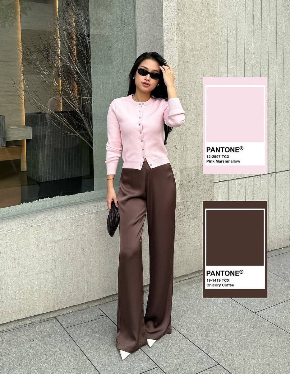 zelouver's tweet image. Color combos that just make sense — soft tones, clean looks

a thread